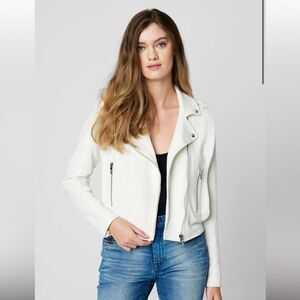 Blank NYC white Moto jacket 🔥 NWT 🔥 XSMALL